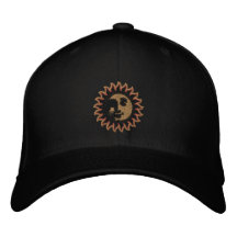 Sonnenschein-Hut Bestickte Caps