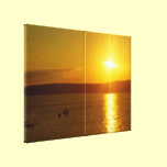 Sonnenschein reflektiert sich leinwanddrucke