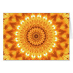 Sonnenschein-und Glück-Mandala-Karte