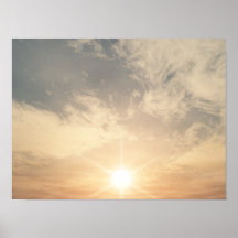 Sonnenuntergang 23 plakat