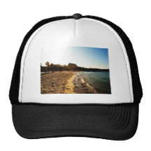 Sonnenuntergang am Polynesier Trucker Cap