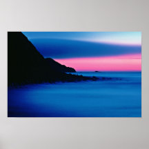 Sonnenuntergang, Buldir Insel, Alaska Plakate