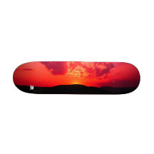 Sonnenuntergang, Carver12 Skateboarddecks
