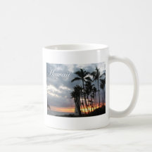 Sonnenuntergang in Hawaii 2 Tee Haferl