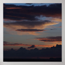 Sonnenuntergang in Malibu Poster