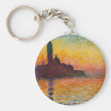 Sonnenuntergang in Venedig, Claude Monet Schlüsselband