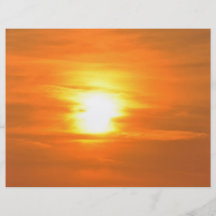 Sonnenuntergang Individuelle Flyer