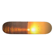 Sonnenuntergang Individuelle Skatedecks
