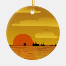 Sonnenuntergang Ornament