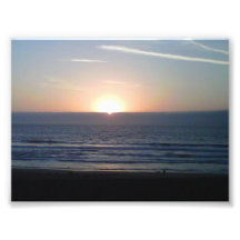 Sonnenuntergang -- Plakat Photodrucke