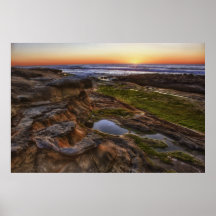 Sonnenuntergang Posterdruck