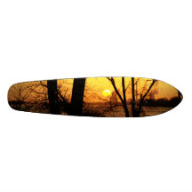 Sonnenuntergang-Skateboard Skateboard Brett