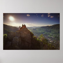Sonnenuntergang über Aspen - Posterdrucke