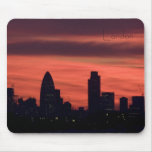 Sonnenuntergang über London Mauspads