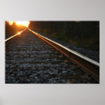 "Sonnenuntergang vergisst" Leinwanddruck Plakatdrucke