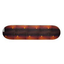 Sonnenuntergangbrett Bedrucktes Skateboard