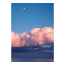 Sonnenuntergangwolken Personalisierte Einladung