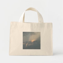Sonnestrahl mit Lima in den Wolken Taschen
