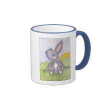 Sonnige Häschen-Kaffeetasse