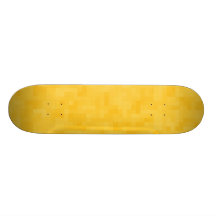 Sonniger gelber abstrakter Entwurf Individuelle Skateboards