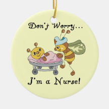 Sorgen Sie sich nicht mich sind eine Krankenschwes Weihnachtsornament