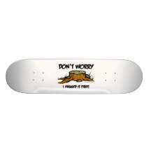 sorgen Sie sich nicht Umarmung Skateboarddeck