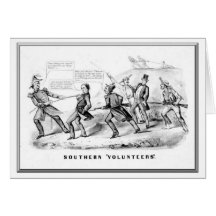 Sothern "erbietet sich", Currier u. Ives Lithograp Karten