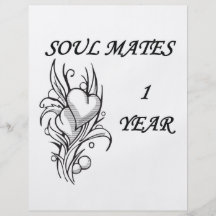 SOUL VERBINDET 1 JAHR FLYER