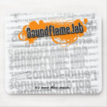 Soundflame mousepad Weiß