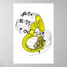 Sousaphone Plakatdrucke