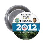 SOUTH CAROLINA FÜR OBAMA 2012 politische pinback B Anstecknadelbuttons