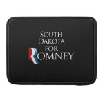 South Dakota für Romney - .png Sleeve Für MacBook Pro