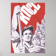 Sowjet Plakatdrucke
