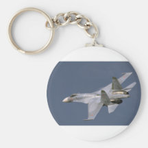 Sowjet SU-27 im Flug Schlüsselanhänger