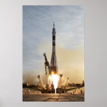 Soyuz TMA-5 Produkteinführung Plakat-Raumschiff