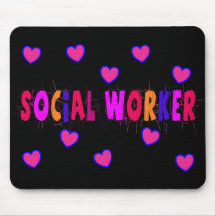 Sozialarbeiter HERZEN Mousepads