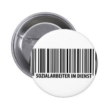 Sozialarbeiter im Dienst Barcodeikone Button