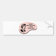 Sozialarbeiter-Stimme Auto Sticker