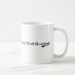 Sozialarbeits-behilflicher beruflicher Job Tee Tasse
