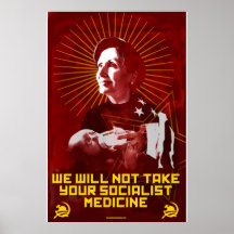 Sozialismus-Medizin (24x36) Posterdrucke