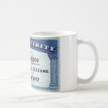 Sozialversicherungskarte Kaffee Tassen