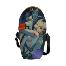 "spacegirl " kuriertaschen