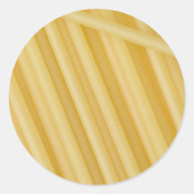 Spaghettibeschaffenheit Runder Aufkleber