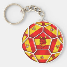 Spanien-Fußball Schlüsselanhänger