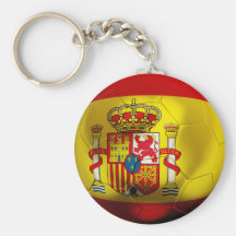 Spanien-Fußball Schlüsselanhänger