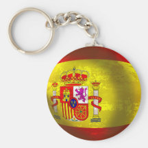 Spanien-Fußball-Spanien-Schmutzball-Kunstgeschenke Schlüsselband