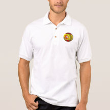 Spanien-Fußball-Spanien-Schmutzball-Kunstgeschenke Tshirt