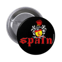 Spanien-Schild-Knopf Anstecknadelbutton