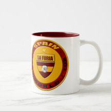 Spanien-Weltno1-neues Luxusart-Logoemblem Teetassen