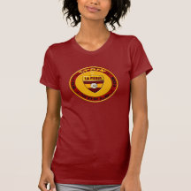 Spanien-Weltno1-neues Luxusart-Logoemblem Tshirt